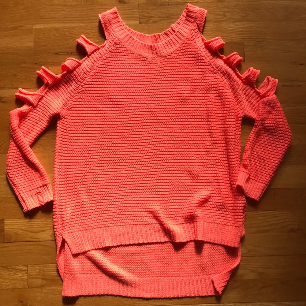 Coral sweater